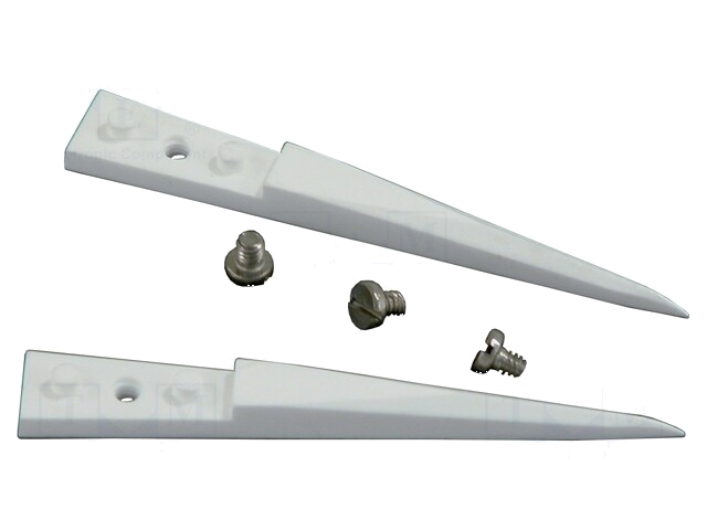 Set uiteinden; 45mm; De vorm van de punt: plat; universeel; 2st. Set uiteinden; 45mm; De vorm van de punt: plat; universeel; 2st.